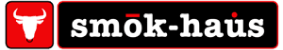 A black and red banner with the word " smoke ".