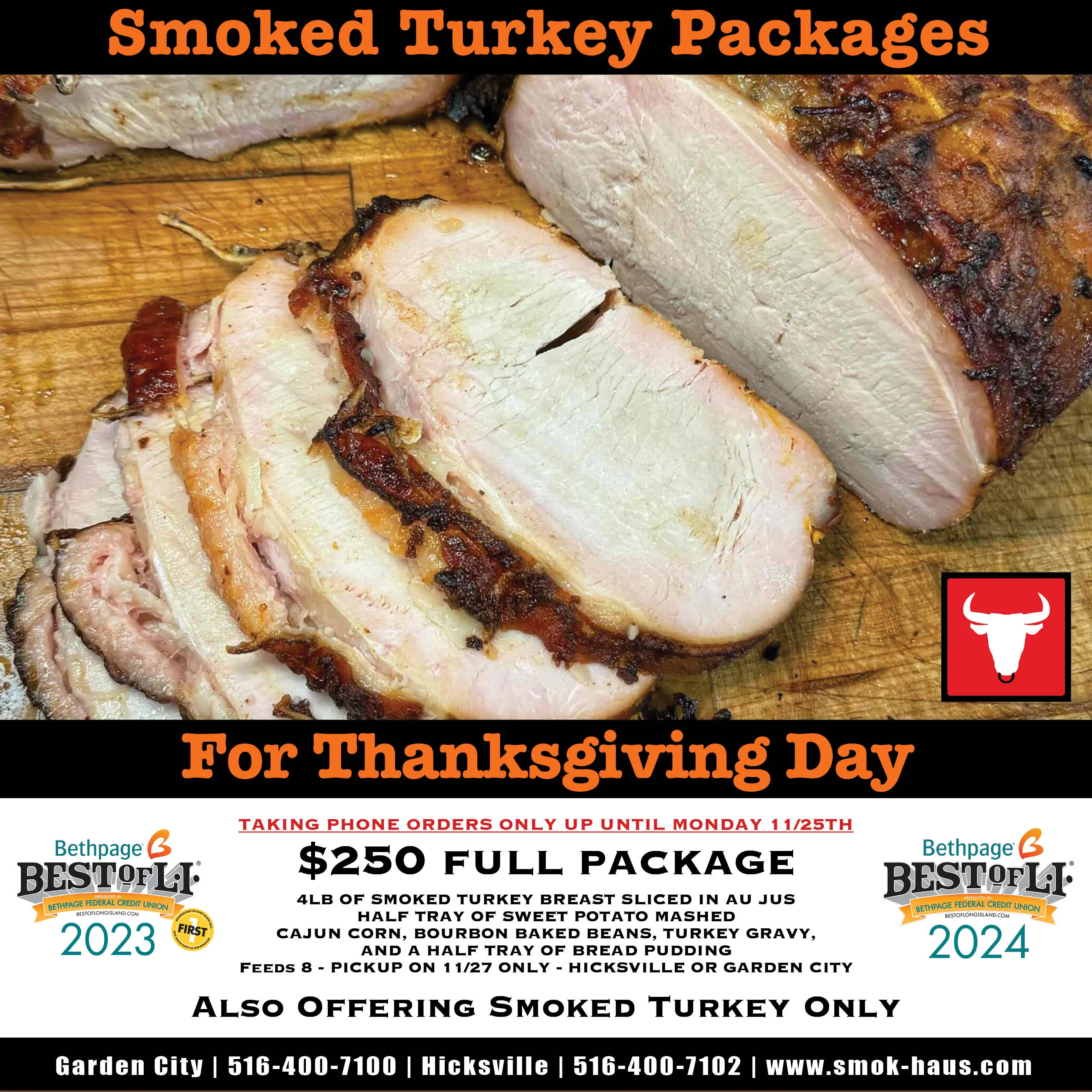 Thanksgiving Day Package