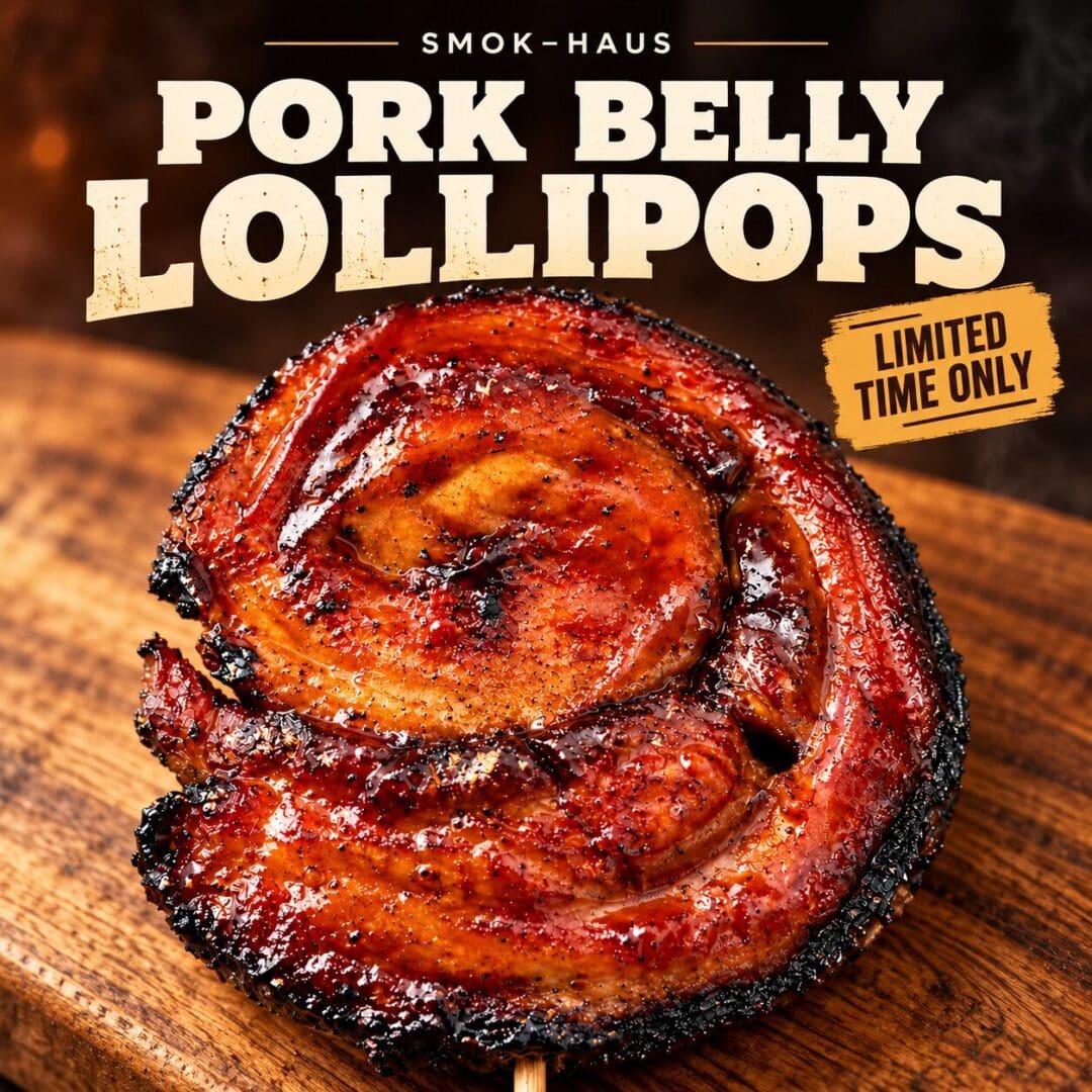 Pork Belly Lollipop